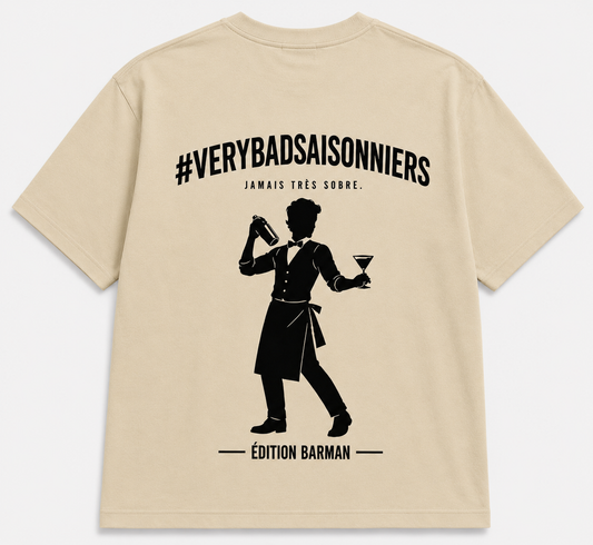 tee-shirt barman
